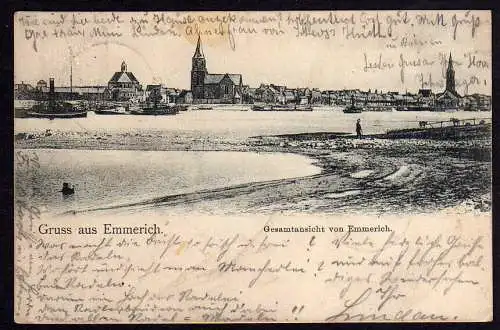 78839 AK Emmerich am Rhein 1905