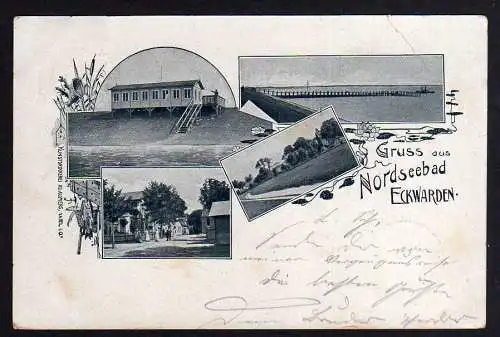 78858 AK Nordseebad Eckwarden 1902 4 Ansichten