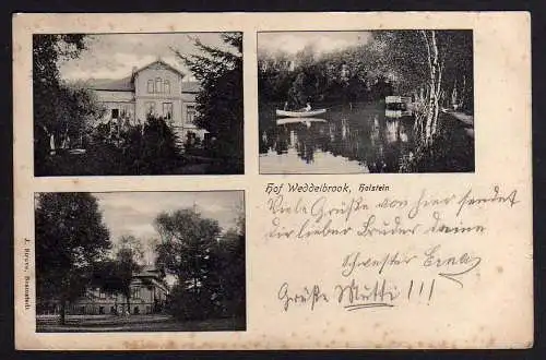 78937 AK Hof Weddelbrook Kr. Segeberg Holstein 1906