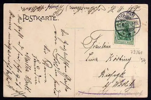 79362 AK Lubsko Sommerfeld Kaiserliches Postamt 1900 Marke mit Spielerei neuer W