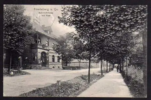 79355 AK Friedeberg Queis Kr Löwenberg Bahnhofstrasse Post Postamt