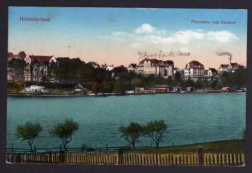 75286 AK Hohenlychen Lychen Panorama vom Zenssee 1926