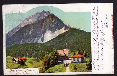 75551 AK Tarasp Avrona 1906 Vulpera Graubünden