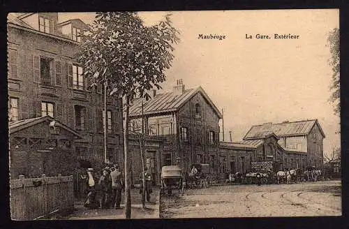 75177 AK Maubeuge Bahnhof La Gare Exterieur