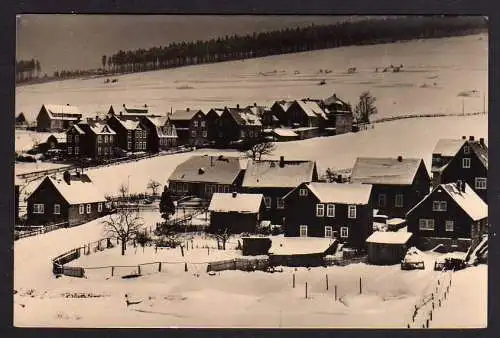 75307 AK Altenfeld Thür. Wald Winterbild Fotokarte