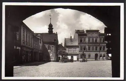 73774 AK Wagstadt Ringplatz 1938 Mädchen Volks- und Bürgerschule