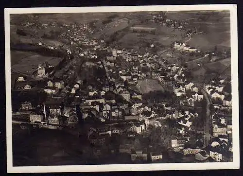 73370 AK Klingenthal mit Brunndöbra 1930 Luftbild Fliegeraufnahme