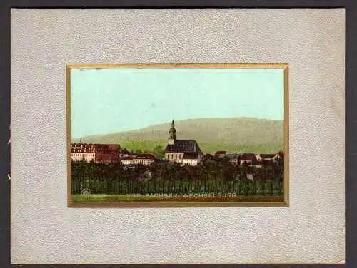 73642 Sachsen Wechselburg Rochlitz um 1905