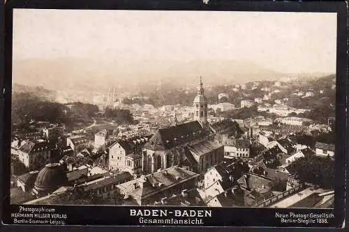 73842 AK Baden Baden 1898 Kürschner Photographicum Photographische Gesellschaft