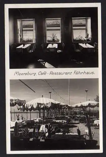 73529 AK Meersburg 1934 Cafe Restaurant Fährhaus