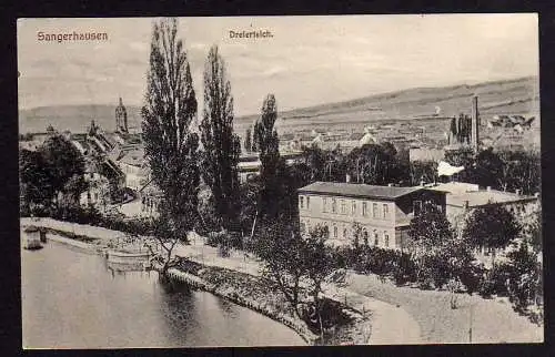 73790 AK Sangerhausen Dreierteich 1916