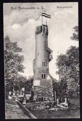 66175 AK Bad Freienwalde (Oder) Bismarckturm 1906