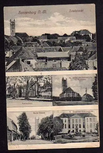 65706 AK Sonnenburg Neumark Slonsk Krankenhaus Schloss