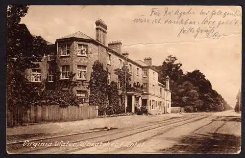 65479 AK Virginia Water Borough Runnymede Surrey Wheatsheaf Hotel um 1920