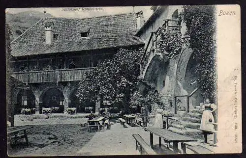 61254 AK Bozen Schlosshof Runkelstein um 1910