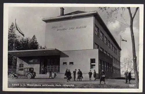 61167 AK Lysa nad Labem Masarykova skola Schule