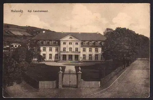 61221 AK Malmedy Kgl. Landratsamt 1917 Belgien Provinz Lüttich