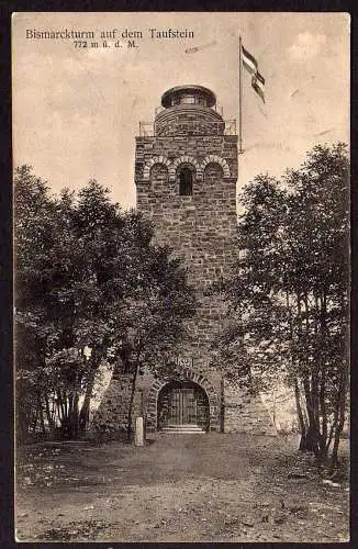 60271 AK Bismarckturm auf dem Taufstein 1910 Vogelsberg