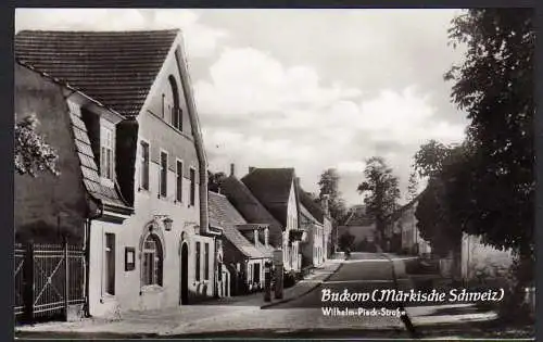 60302 AK Buckow Wilhelm Pieck Straße Fotokarte 1961