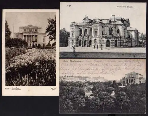 60108 3 AK Riga Russisches Theater Oper  Opernhaus Theateranlagen