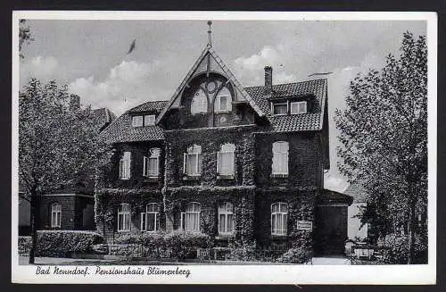 60103 AK Bad Nenndorf Pensionshaus Blumenberg um 1935