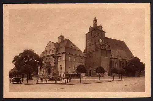 52860 AK Dommitzsch an der Elbe 1927 Rathaus