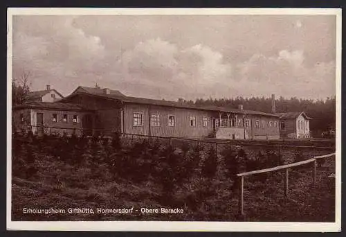 52771 AK Hormersdorf Post Geyer Erzgeb. Erholungsheim Jugendherberge 1934