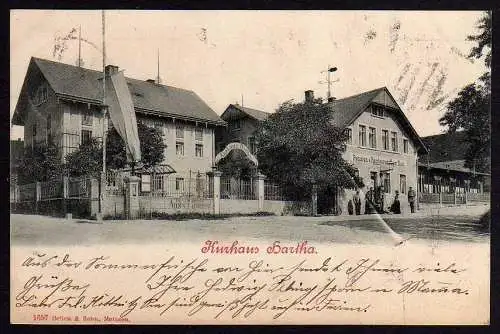 52143 AK Kurhaus Hartha Pension & Restaurant zum Bad 1901 Verlag Brück & Sohn