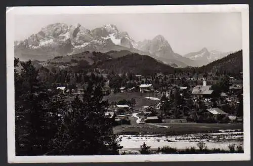 50011 AK Krün Zugspitzmassiv 1941