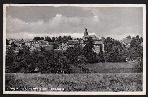 48553 AK Dabringhausen Bergisch Land 1950