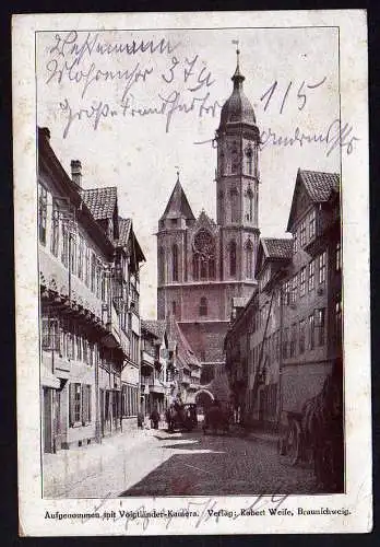 46903 AK Braunschweig Andreaskirche 1916 Vollbild