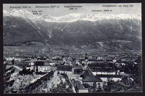 40350 AK Innsbruck Panorama 1911