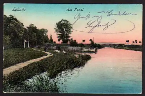 40476 AK Lehnitz Am Kanal 1910
