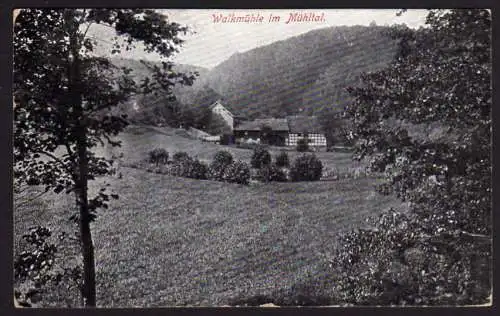 39824 AK Walkmühle Eisenberger Mühltal Thüringer Holzland in Thüringen 1930