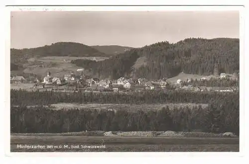 39895 AK Hinterzarten 1950 Fotokarte Bad. Schwarzwald