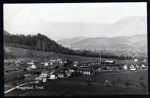 39956 AK Brugghäusl Tirol Fotokarte Panorama 1937