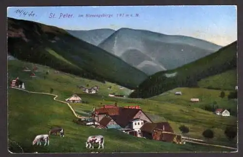 39609 AK St. Peter im Riesengebirge 1921