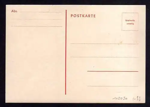 108090 Maximumkarte Saarland 291 IBASA Tag der Briefmarke 1950 Ersttag FDC