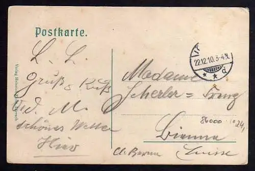 85000 AK Lörrach 1910 Gasthaus zum wilden Mann Apotheke Lerche