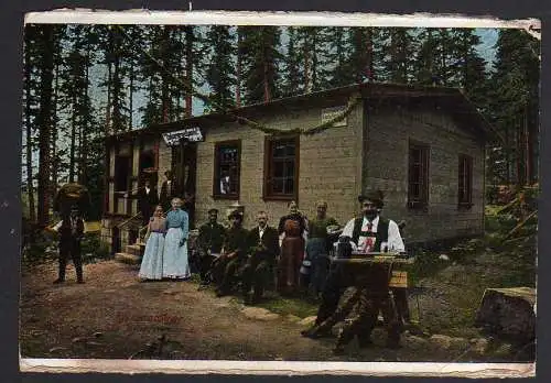 83214 Ansichtskarte Riesengebirge Melzergrundbaude Schneekoppe 1914