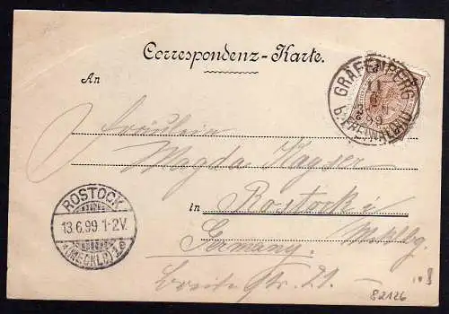 82126 AK Jesenik Fryvaldov Freiwaldau 1899