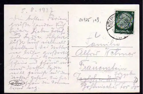 80925 AK Ostseebad Stubbenfelde Kölpinsee 1937 Loddin Usedom