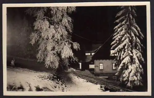 71497 Ansichtskarte Ferienheim Misnia Bärenfels Erzgebirge