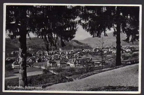 72684 AK Schopfheim 1936 Schwarzwald