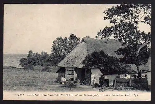 72607 AK Ostseebad Brunshaupten Bauerngehöft Kathe