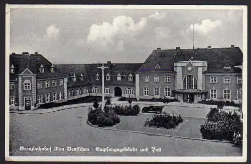 71057 AK Zbąszynek Neu Bentschen Grenzbahnhof Post 1940
