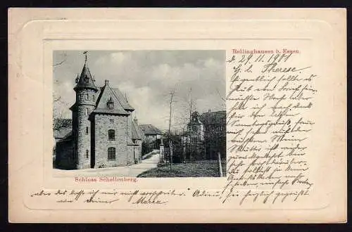 71475 AK Rellinghausen Essen Schloss Schellenberg 1901