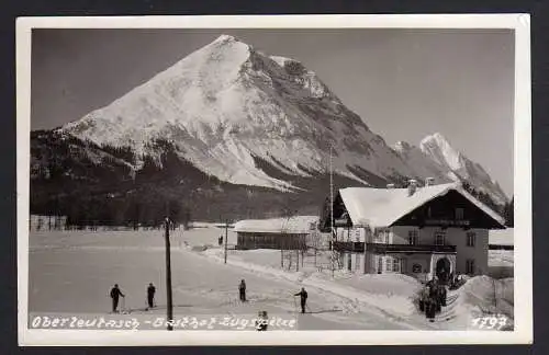 71411 AK Oberleutasch Gasthof Zugspitze Pension 1941