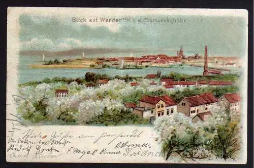 71209 AK Werder Havel Baumblüte 1903 v. d. Bismarckhöhe