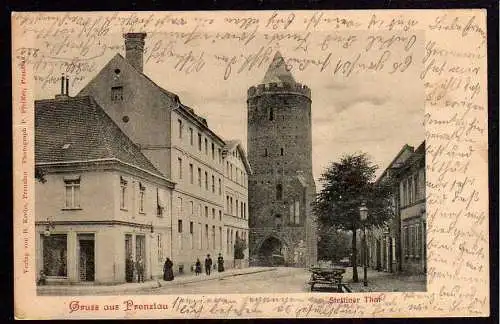 61338 AK Prenzlau Uckersee 1900 Stettiner Thor Häuser